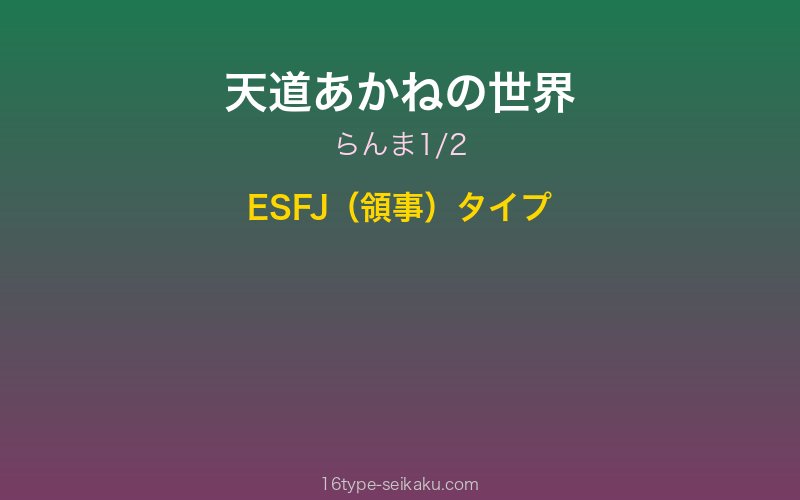 キャラクターイメージ