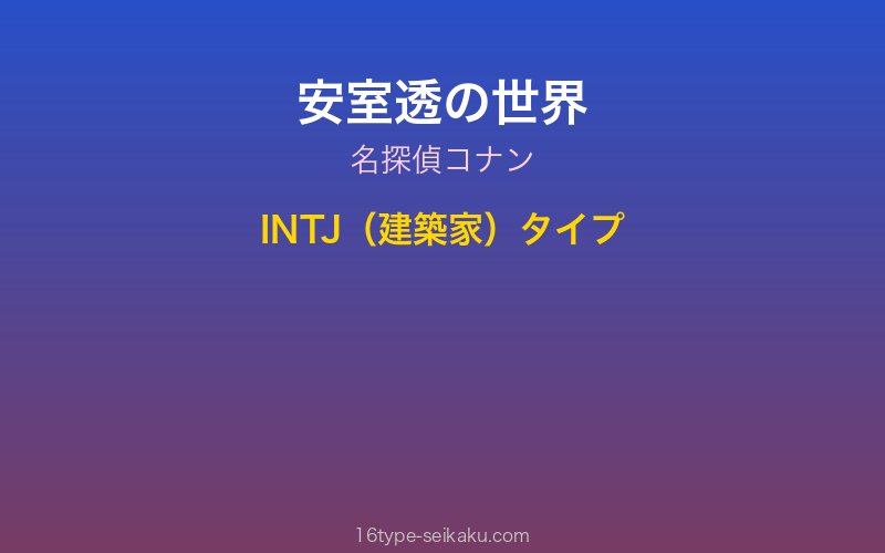 キャラクターイメージ