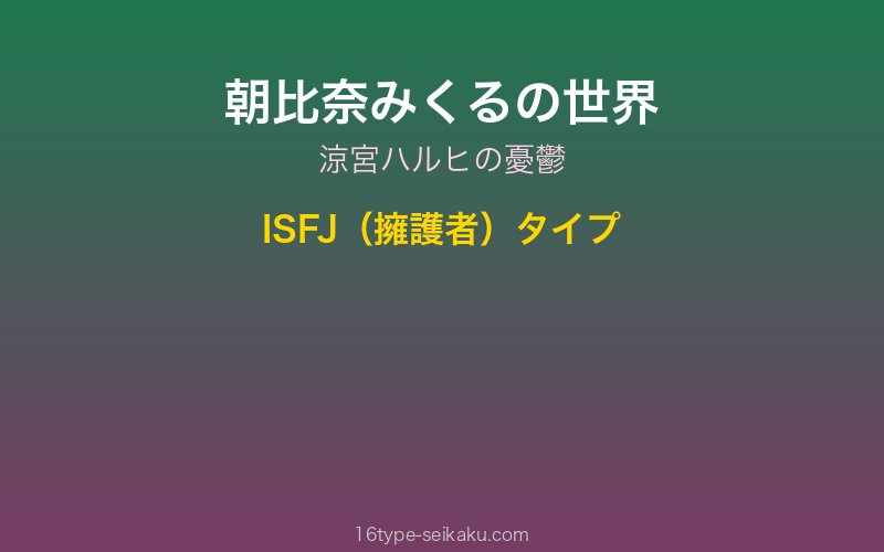 キャラクターイメージ