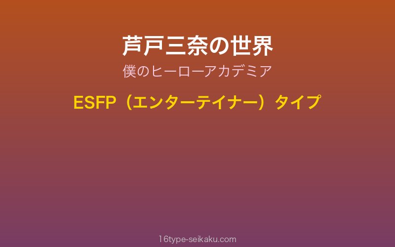 キャラクターイメージ