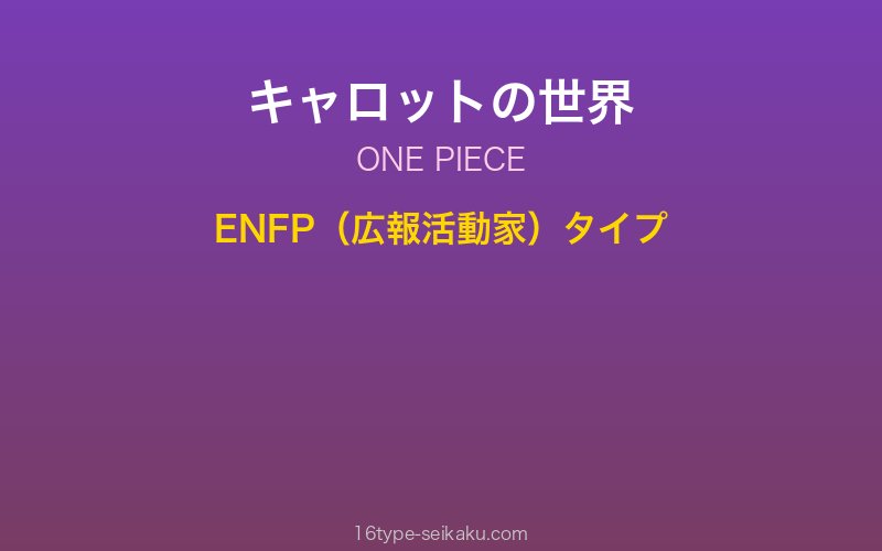 キャラクターイメージ