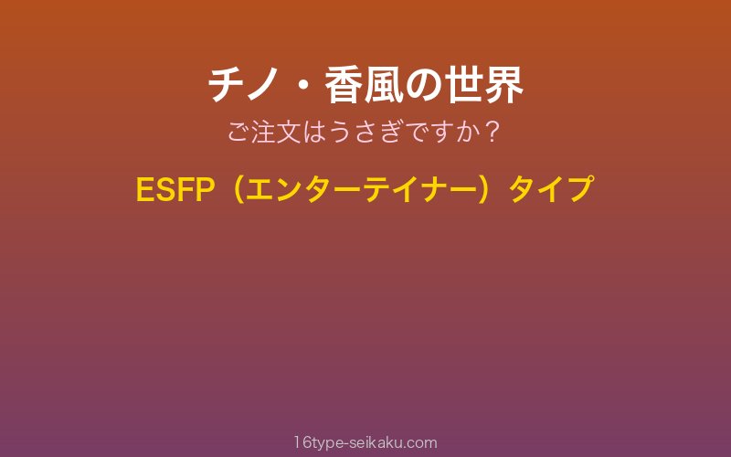 キャラクターイメージ