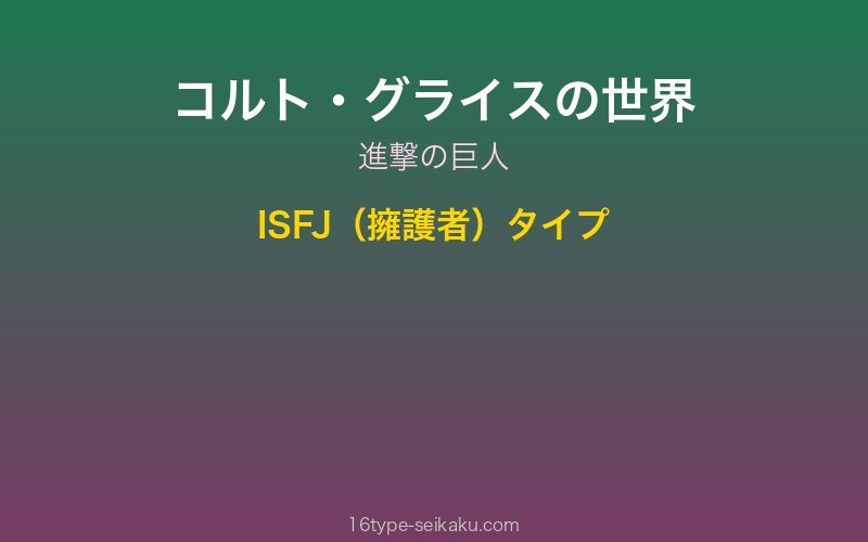 キャラクターイメージ