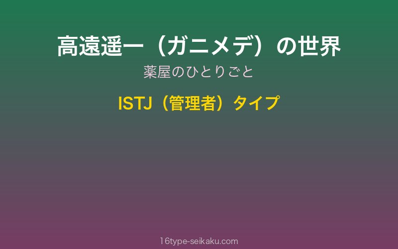 キャラクターイメージ