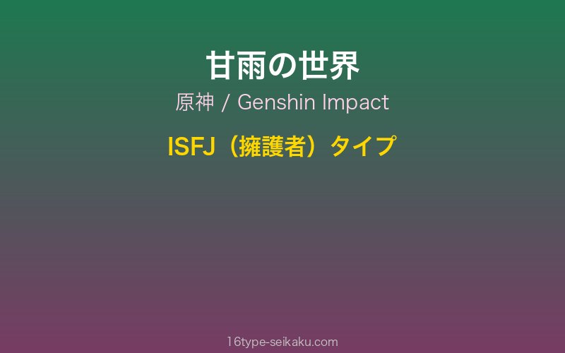 キャラクターイメージ