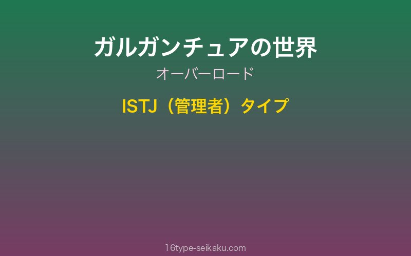 キャラクターイメージ