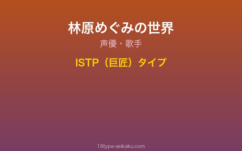 キャラクターイメージ