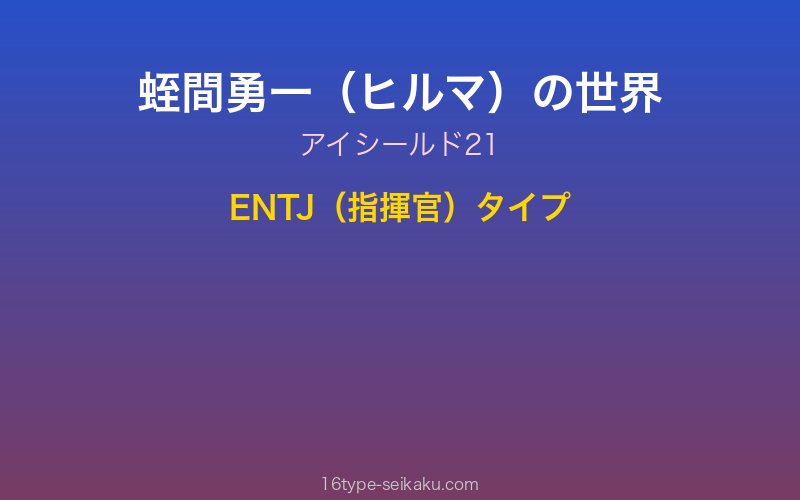 キャラクターイメージ