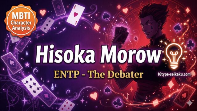 ヒソカ＝モロウ ENTP 討論者タイプ MBTI診断 アイキャッチ画像