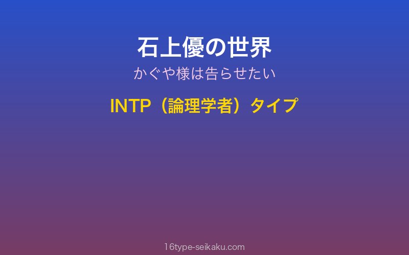 キャラクターイメージ