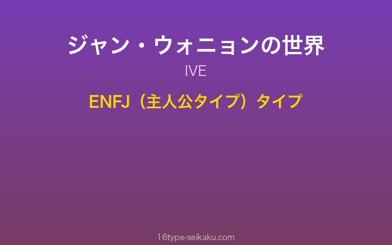 キャラクターイメージ