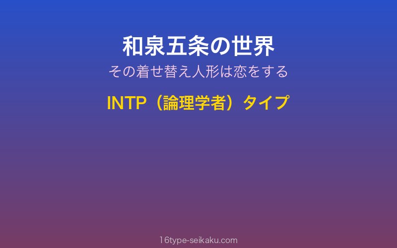 キャラクターイメージ