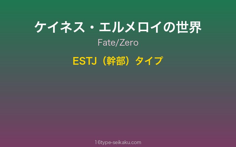 キャラクターイメージ