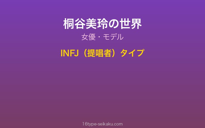 キャラクターイメージ