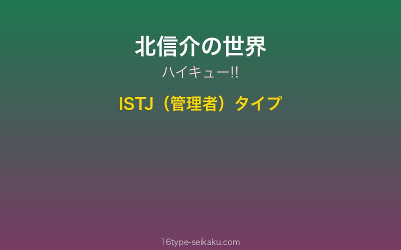 キャラクターイメージ