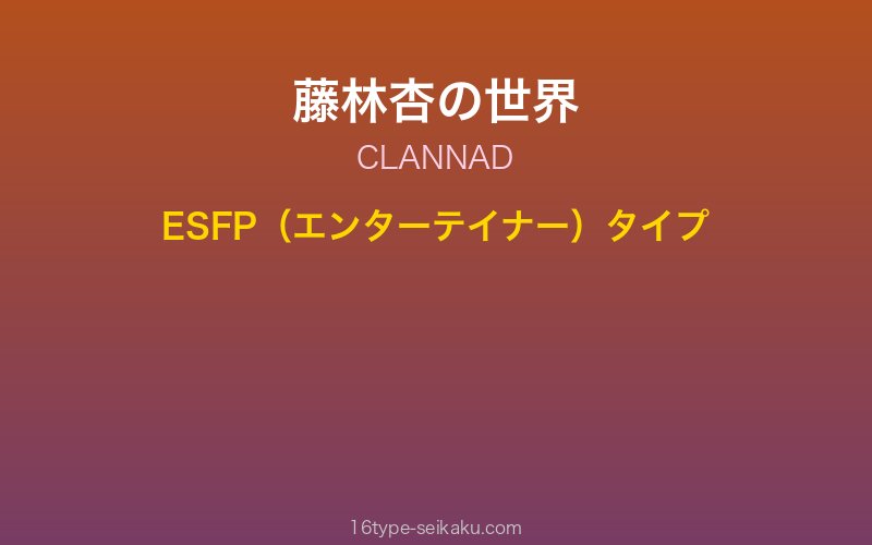 キャラクターイメージ