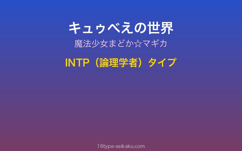 キャラクターイメージ