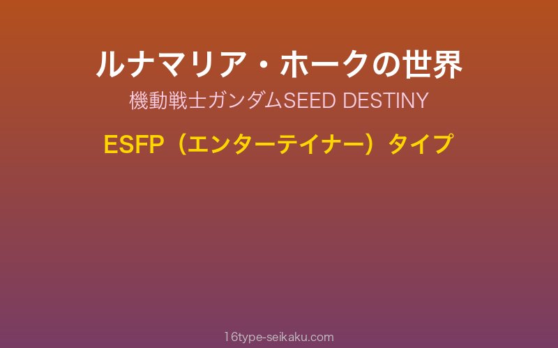 キャラクターイメージ