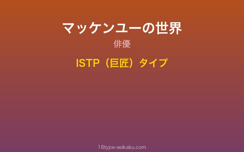 キャラクターイメージ