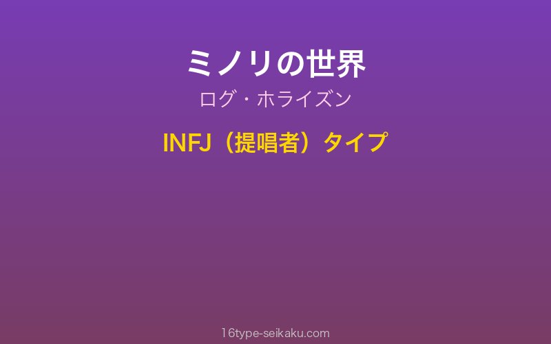 キャラクターイメージ