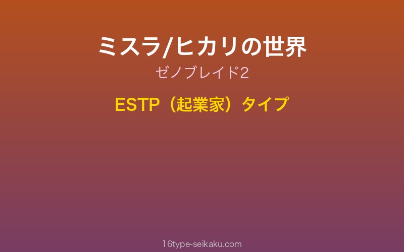 キャラクターイメージ