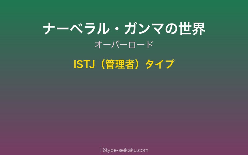 キャラクターイメージ