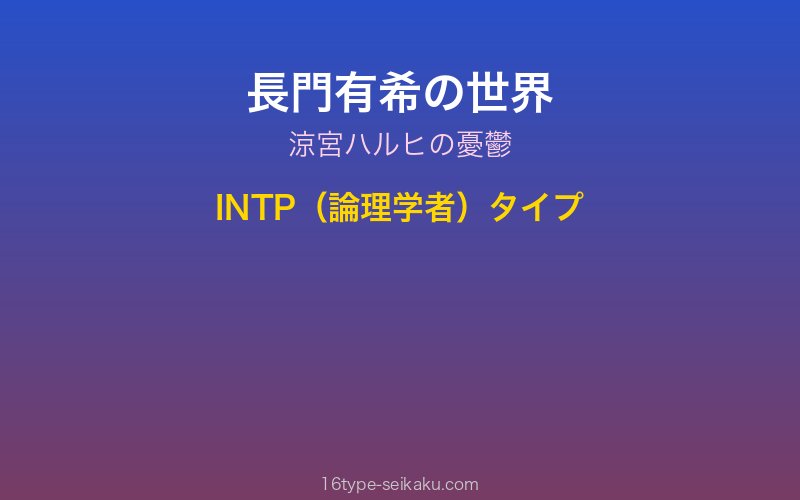 キャラクターイメージ