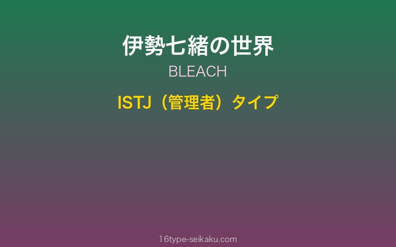 キャラクターイメージ