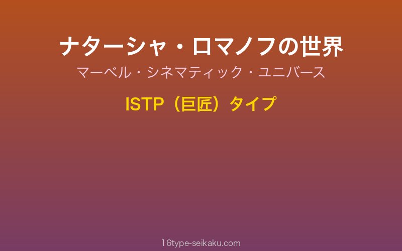 キャラクターイメージ