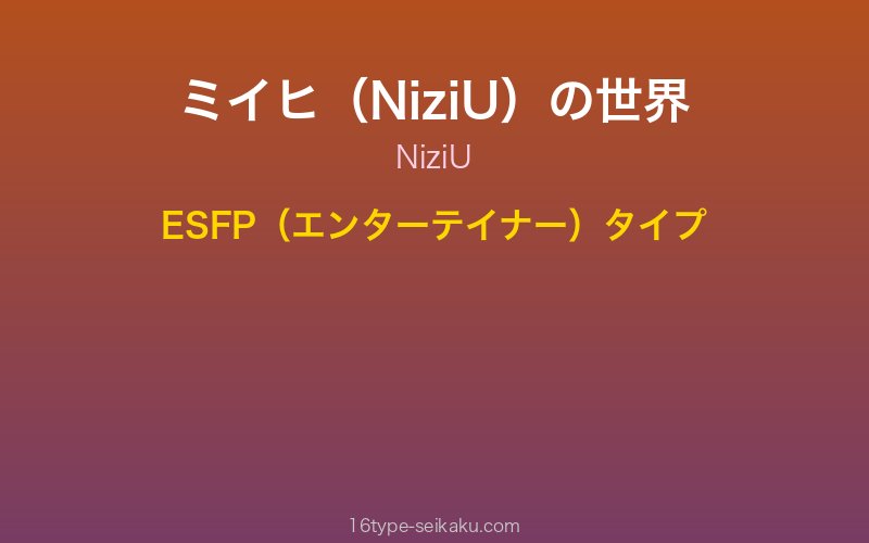 キャラクターイメージ