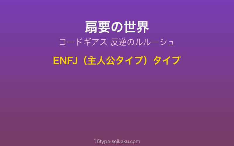 キャラクターイメージ