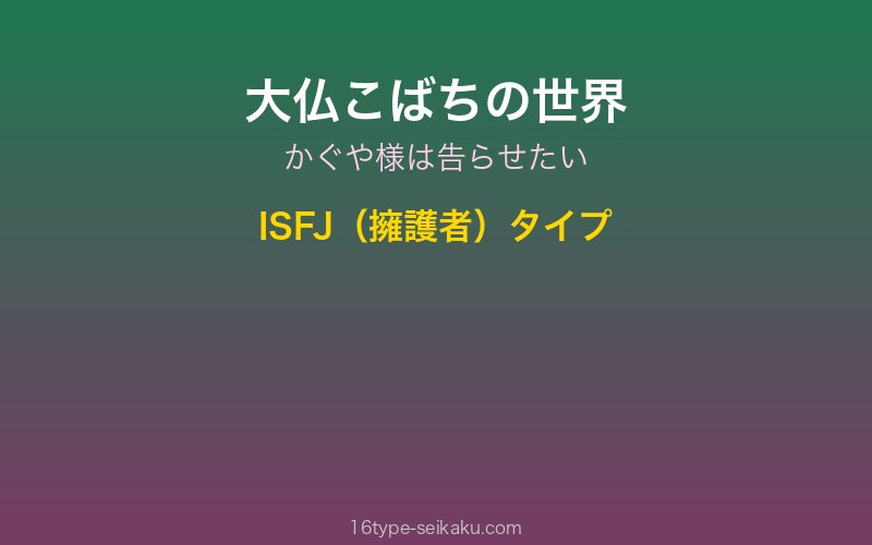 キャラクターイメージ