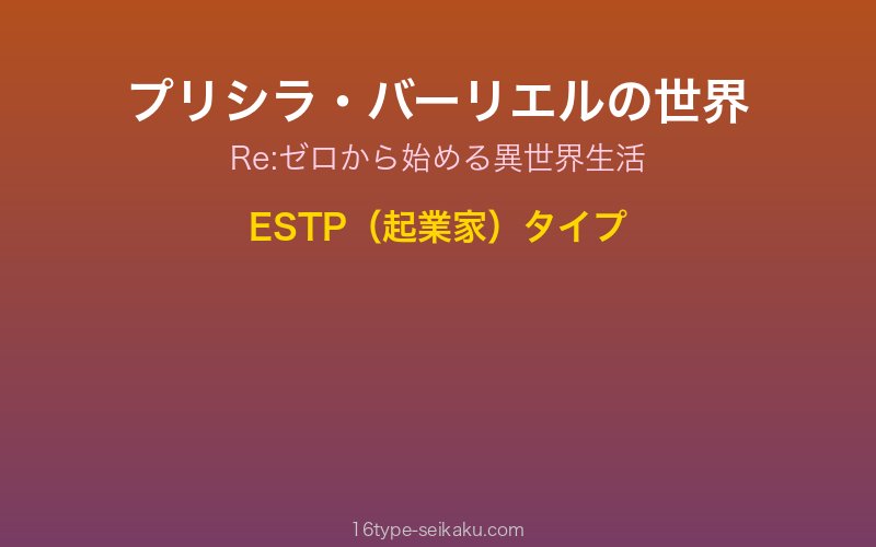 キャラクターイメージ