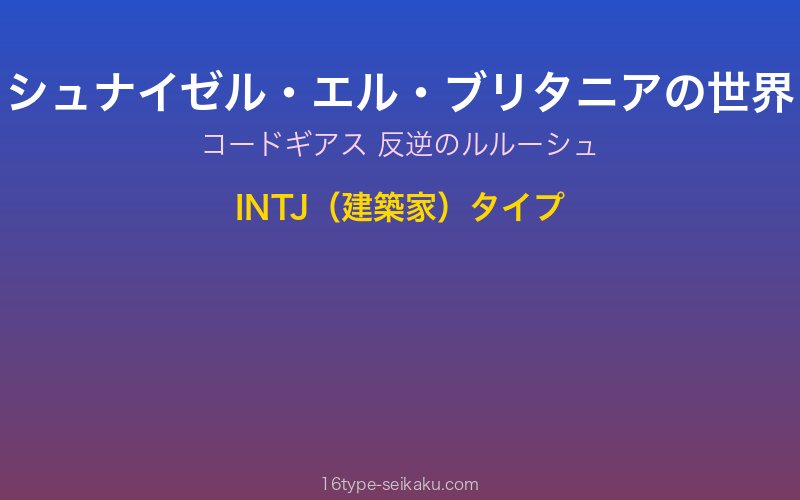 キャラクターイメージ