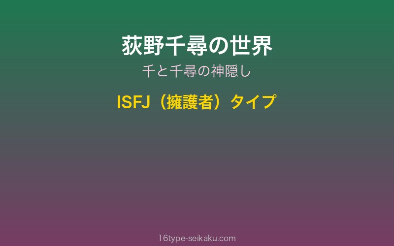 キャラクターイメージ