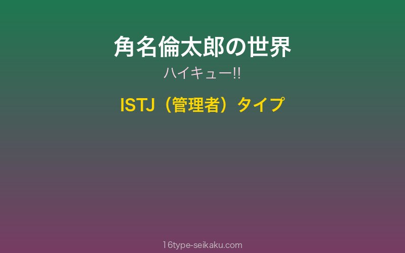 キャラクターイメージ