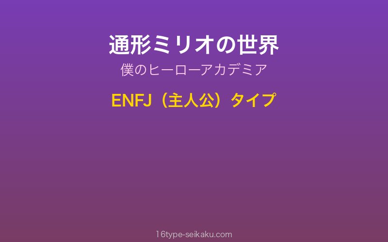 キャラクターイメージ