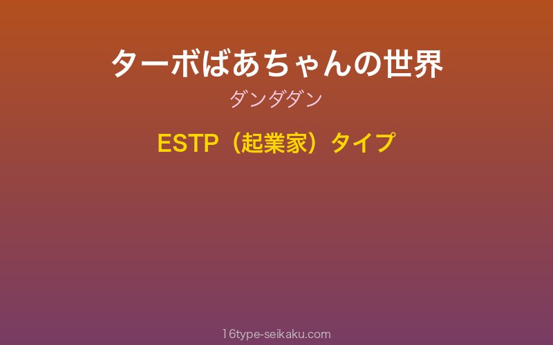 キャラクターイメージ