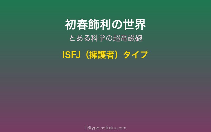 キャラクターイメージ