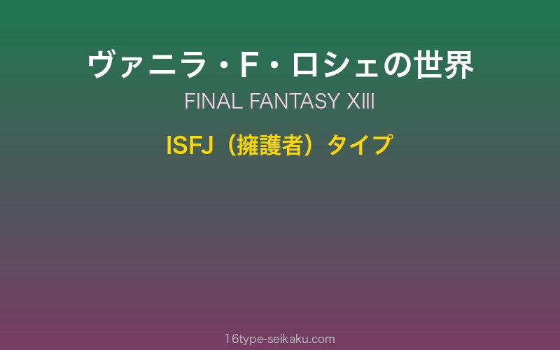 キャラクターイメージ