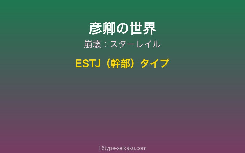 キャラクターイメージ