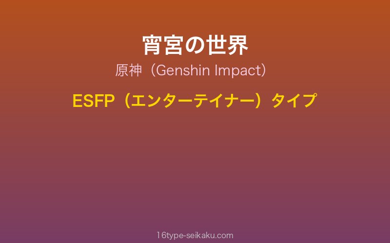 キャラクターイメージ