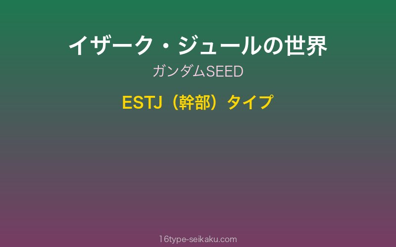 キャラクターイメージ