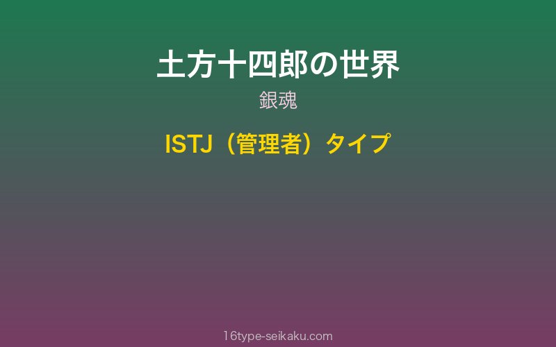 キャラクターイメージ