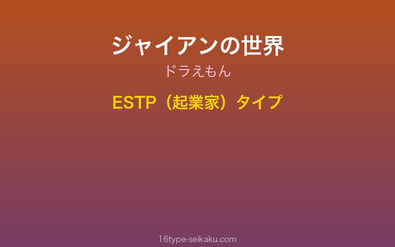 キャラクターイメージ