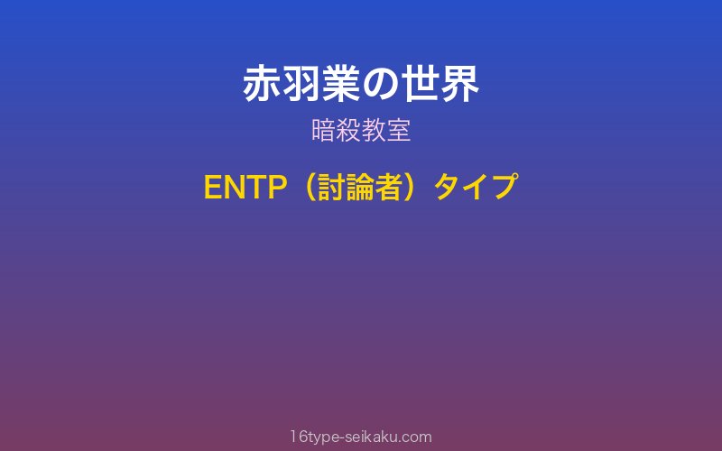 キャラクターイメージ