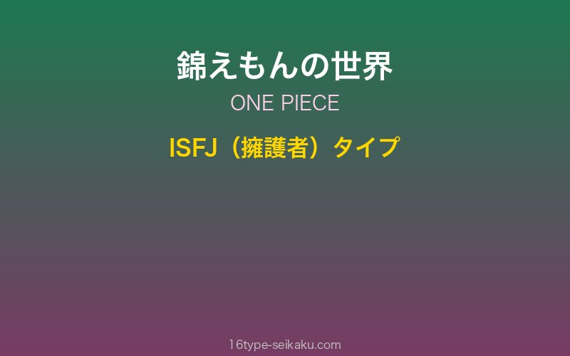 錦えもん キャラクターイメージ