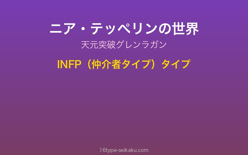 ニア・テッペリン キャラクターイメージ