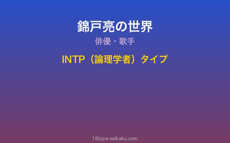 キャラクターイメージ