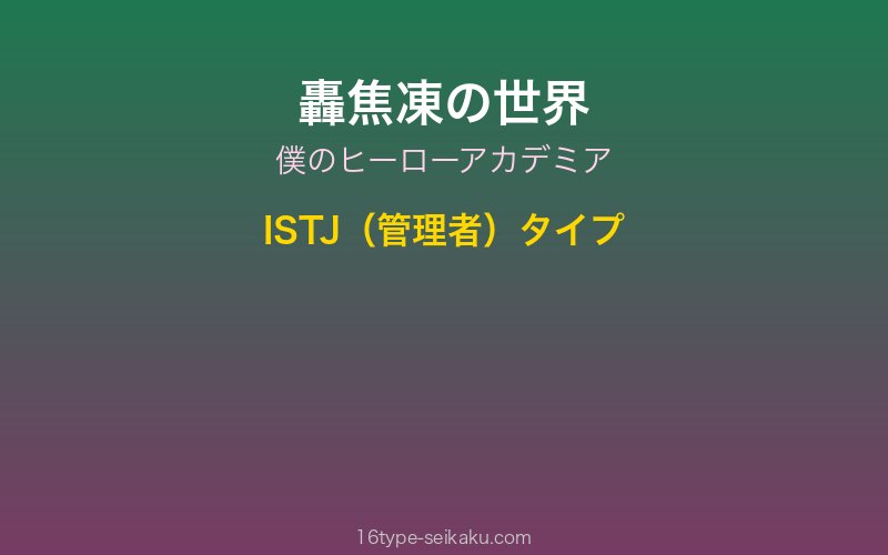 キャラクターイメージ